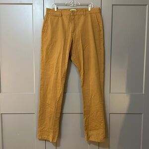Taylor Stitch Democratic Foundation Pant Stretch Chino 5 Pocket Men’s Size 38x34